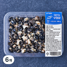 곰곰 국산 논 우렁살, 180g, 6개