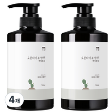 살림백서 오푼티아 앤 밤부 바디워시 체리블라썸향, 4개, 500ml