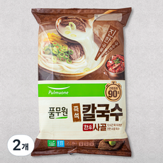 풀무원 즉석 사골 칼국수, 384g, 2개