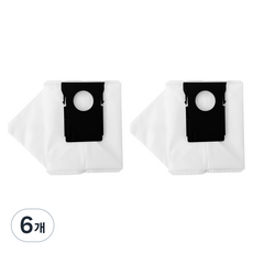 마이디어 로봇청소기 W20 호환 3L 더스트백, 6개, W20 Dust Bag