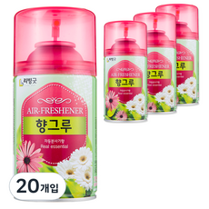 리빙굿 향그루 자동분사기, 280ml, 20개, 복숭아향