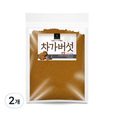 퓨어영 러시아 차가버섯 분말, 2개, 500g