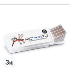 魔法格 醫療用貼布 Set 24片, MOSKINTO 醫療用貼布, 不含藥物, 蚊蟲叮咬適用, 3組