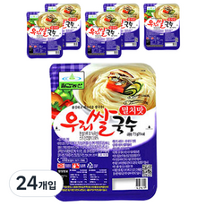 칠갑농산 우리쌀국수 멸치맛, 77.5g, 24개