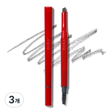 에스쁘아 더브로우 이지 쉐이핑 펜슬 0g, 2호 쿨 그레이, 3개
