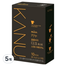 카누 다크 로스트 스위트 커피, 5개, 10개입, 5.4g