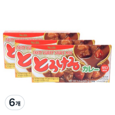 에스비 토로케로 카레 순한맛, 200g, 6개