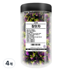 고미네 장미차 통, 50g, 1개입, 4개