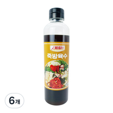 에이플러스 죽방육수, 540g, 6개