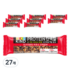 BE-KIND 黑巧克力杏仁蛋白棒, 40g, 27個