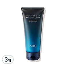 AHC 온리포맨 폼 클렌저, 140ml, 3개 - ahc온리포맨