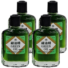 新萬仁 GREEN OIL 綠油精, 舒緩頭暈鼻塞, 肚痛頭痛, 蚊蟲咬傷, 止癢消腫, 居家旅行必備良藥, 4瓶