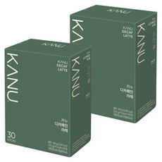 카누 디카페인 라떼 스틱커피, 13.5g, 30개입, 2개 13.5g, 30개입, 2개