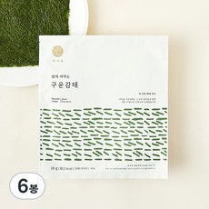 바다숲 밥에 싸먹는 구운감태 5매, 18g, 6봉