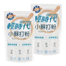 輕時代 小蘇打粉 1200g/包, 清潔去污, 消除異味, 1.2kg, 2包