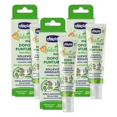 Chicco 草本舒緩肌膚修護筆, 舒緩搔癢不適感, 滾珠設計, 植物萃取, 不含阿摩尼亞酒精色素, 10ml, 3條