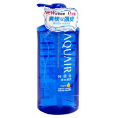 AQUAIR 阿葵亞 淨水賦活洗髮精 600ml, 頭皮深層潔淨, 平衡淨味技術, 防止異味, 1瓶
