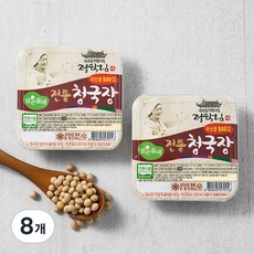 맑은물에 정학님 전통 청국장, 160g, 8개