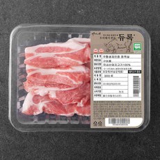 파머스팩 한돈 듀록 무항생제 등목심 구이용 (냉장), 300g, 1개