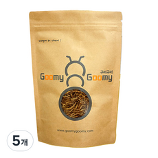 구미구미 건조 고소애 라이트 스낵, 80g, 5개