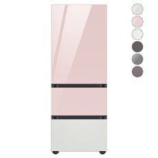 [색상선택형] 삼성전자 비스포크 김치플러스 냉장고 방문설치, 글램 핑크