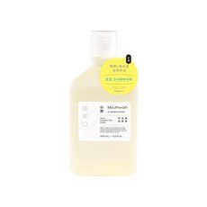 Shallop 刷樂 植漱口 口腔清潔液 山雨, 400ml, 1瓶