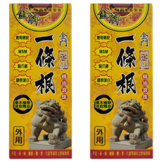 金牌金門一條根 御之品 金門一條根精油滾珠 60ml, 2瓶, 1組