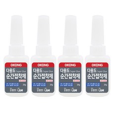 OKONG 多用途瞬間黏合劑 20g, 4個