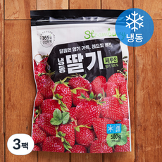 호재준 페루산 딸기 (냉동), 500g, 3팩