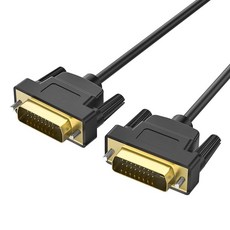 biaze 畢亞茲 電腦顯示器 DVI 連接線 DVI 24+1轉換線 鍍金插頭 高清60Hz 穩定不閃屏 3M, 1條