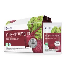 보뚜 유기농 레드비트즙 100, 90ml, 30개