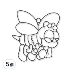 AMOS 阿摩司 壓克力模型版 小 蜜蜂 S15, 5個