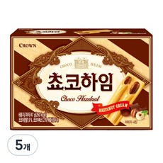 크라운 초코 하임, 47g, 5개