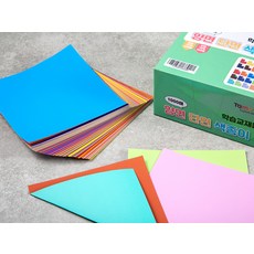 탐사 학습교재용 대용량 믹스 색종이 1000매, 30색, 1팩 - 이미지 3