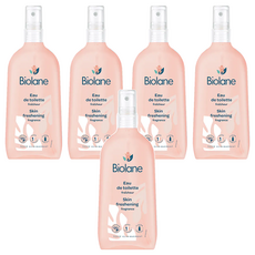 Biolane 法貝兒 清新淡雅香水，清新柑橘花香味，消除異味，無添加化學成分，適用於一般至乾性膚質, 200ml, 5瓶