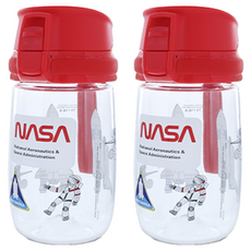 누비 정글 물병, 나사레드, 300ml, 2개 나사레드, 2개, 300ml