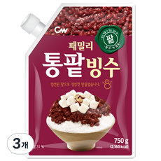 CW 家庭全紅豆刨冰, 750g, 3個