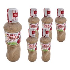 kewpie 培煎胡麻醬, 1L, 6瓶