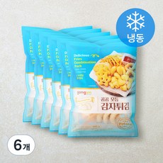 곰곰 모듬 감자튀김(냉동), 500g, 6개