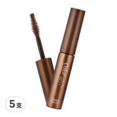 ETUDE 眉飛色舞染眉膏 4.5g, 01 Rich Brown, 5支