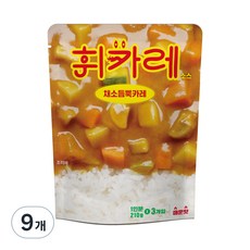 휘카레 채소듬뿍 카레 매운맛, 210g, 9개
