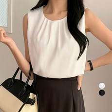 afinar 女款無襯裡背心雪紡衫 客服裝
