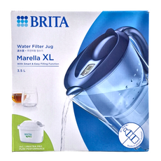BRITA mxpro馬利拉濾水壺 藍色 3.5L, 單一商品