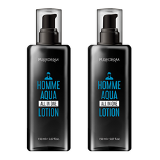 Purederm 男士水潤保濕多效合一乳液 6合1 配方 150ml, 2瓶