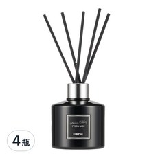 KUNDAL 昆黛爾 Aroma Edition 家用淨化空氣香薰擴香組, Pyeon Baek, 200ml, 4瓶