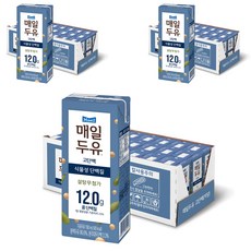 매일유업 매일두유 고단백, 190ml, 72개