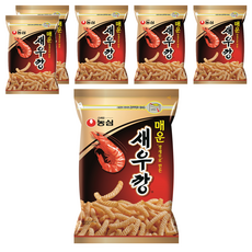 새우깡 매운새우깡, 400g, 6개
