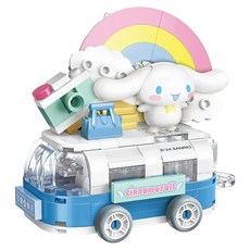 KEEPPLAY 奇妙積木 三麗鷗 花車遊行系列 積木玩具, 大耳狗, 1組