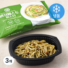 쉐프스토리 바질페스토 파스타 (냉동), 275g, 3개
