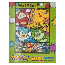 PoKeMoN 寶可夢 拼圖 38 x 26cm 3歲以上, 300片, 1盒
